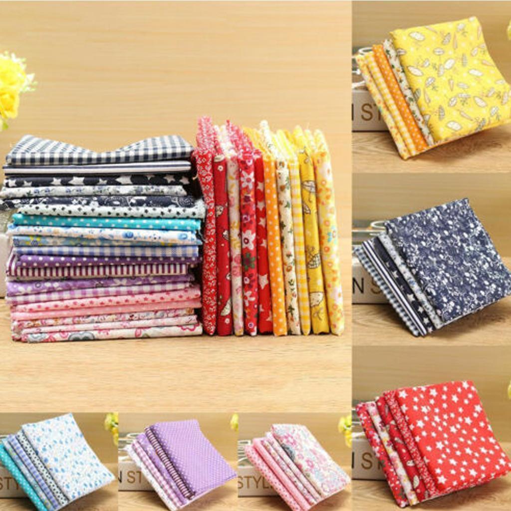 Cotton Fabric Stitching Patchwork Baby Doll Fabric Quilt Fabric 50x50cm Red