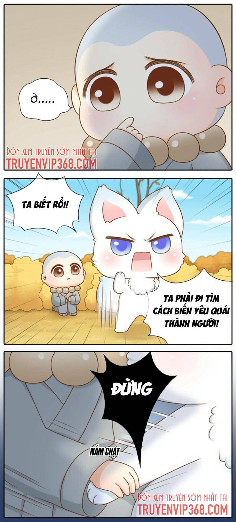 tiểu hoà thượng - chào mừng đến trấn yêu quái chapter 66 3