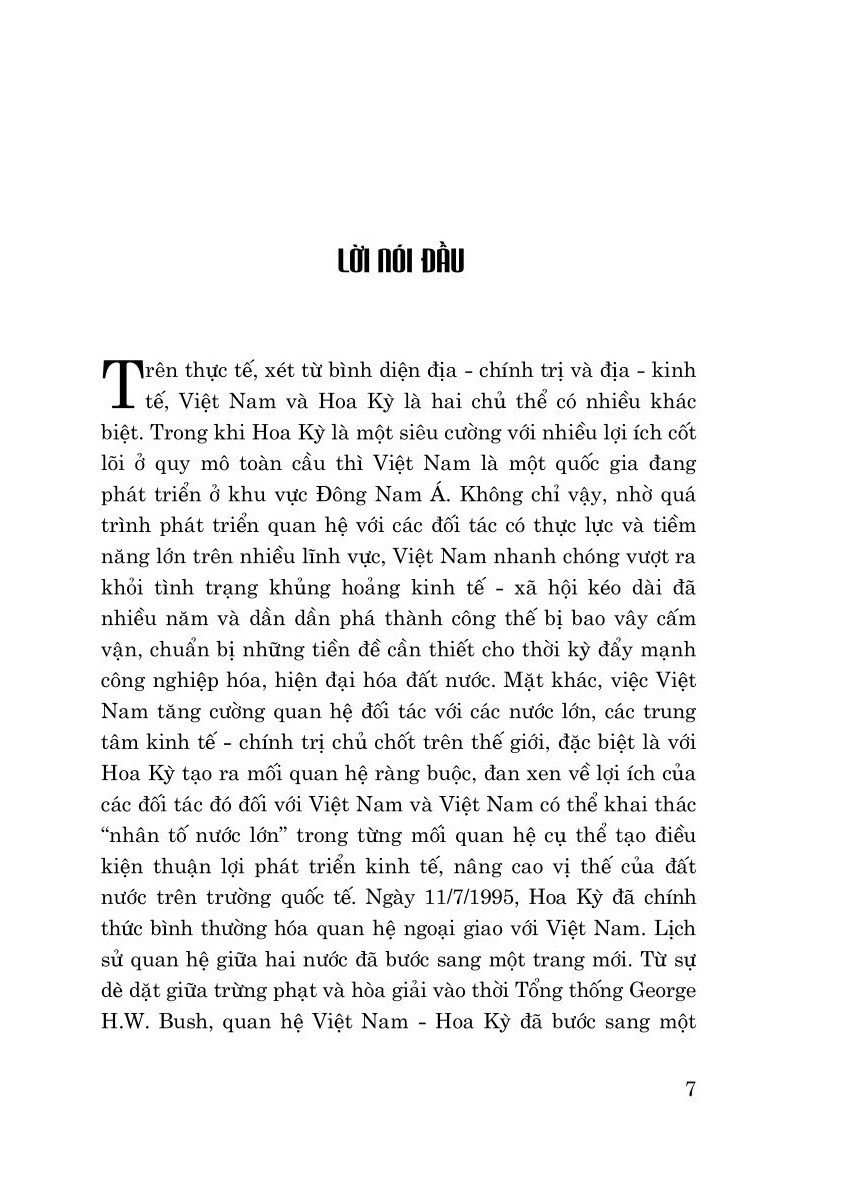 Quan hệ Việt Nam – Hoa Kỳ