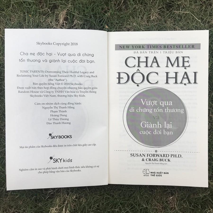 Sách - Cha mẹ độc hại – Vượt qua di chứng tổn thương và giành lại cuộc đời bạn