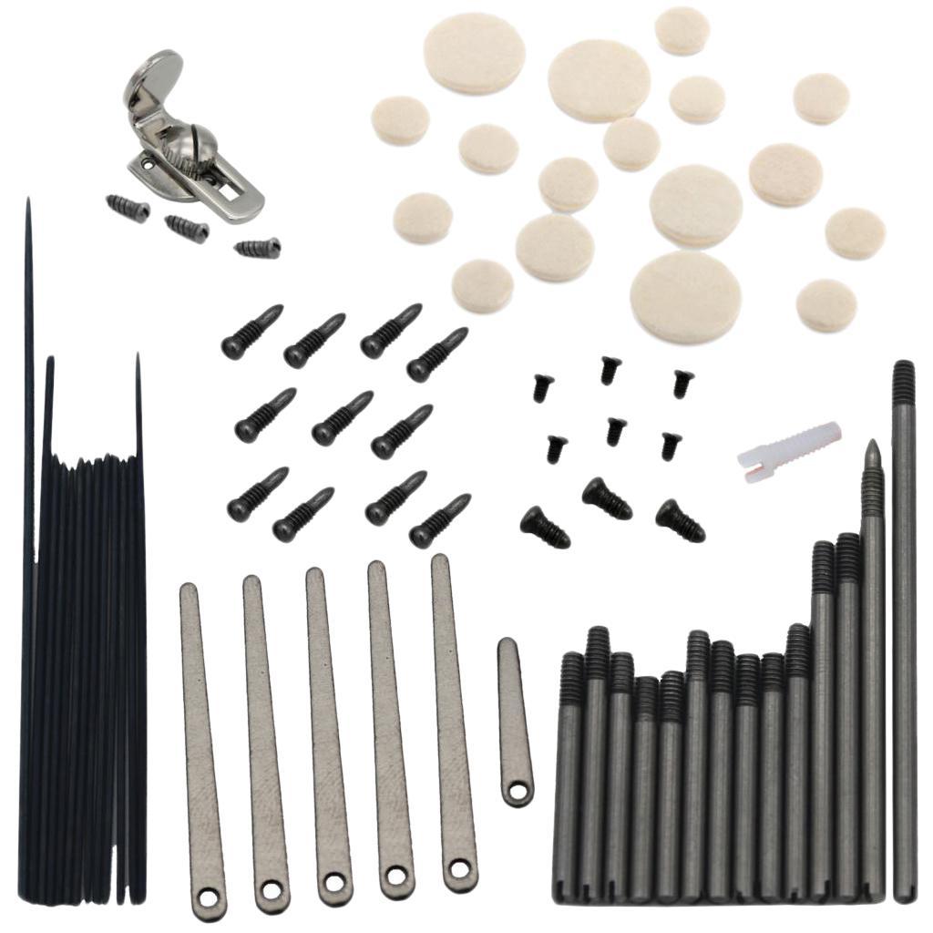 Woodwind Wood Wind Instrument Repair Parts   Hole Pads for Clarinet 9 Set