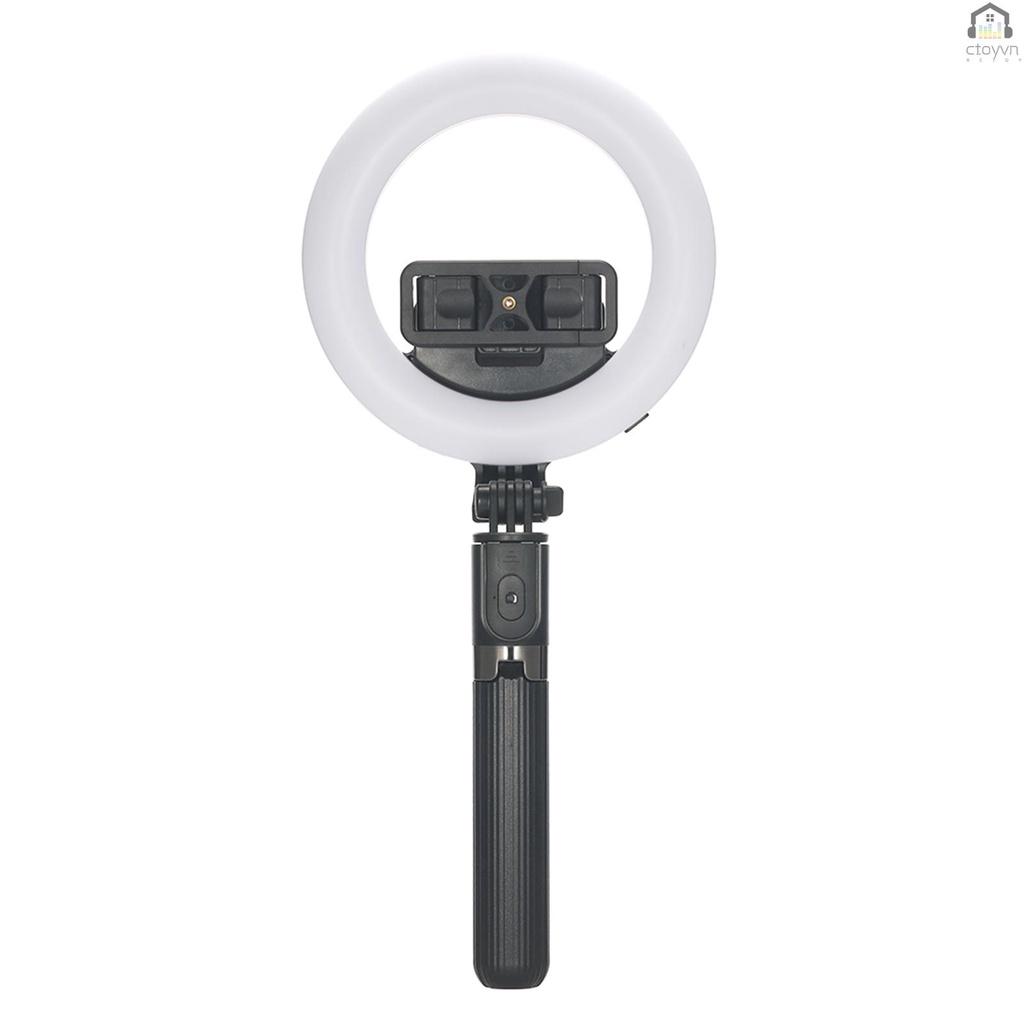 Gậy chụp ảnh selfie không dây L07 kết nối Bluetooth với vòng đèn LED 5 inch