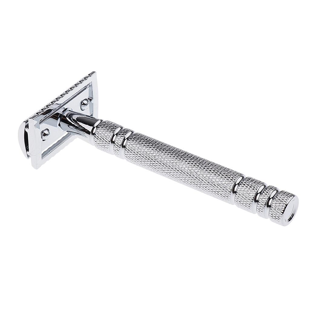Men's Double Edge Safety Alloy Classic Manual Shaving