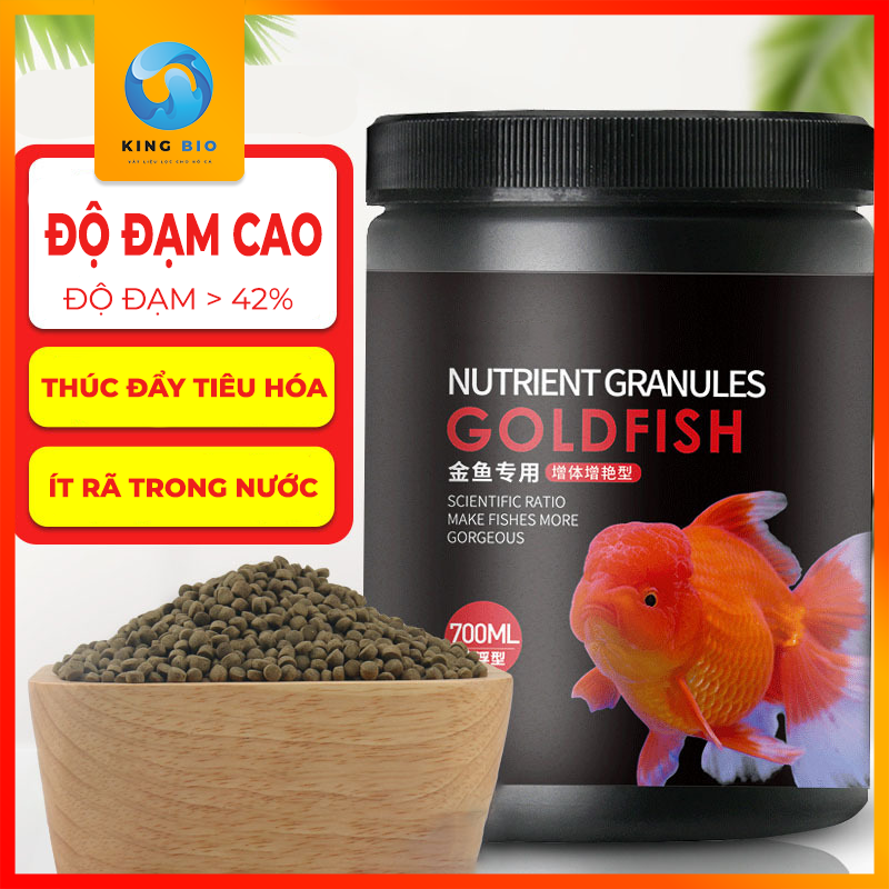 Cám Bessn Goldfish - Thức ăn giàu đạm, tảo xoắn và Vitamin cho cá vàng