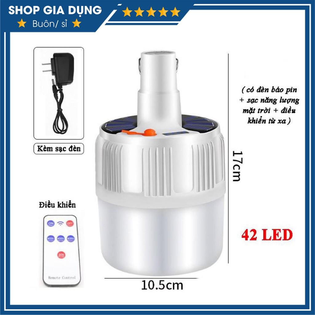 Đèn Led Tích Điện Năng Lượng Mặt Trời Siêu Sáng Có Điều Khiển Từ Xa Công Suất 100W Có 5 Chế Độ Sáng