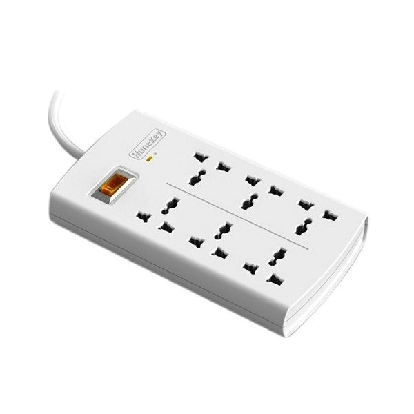 Ổ Cắm Điện Đa Năng Huntkey SZM604 6 Cổng Chống Sét - Hàng Chính Hãng