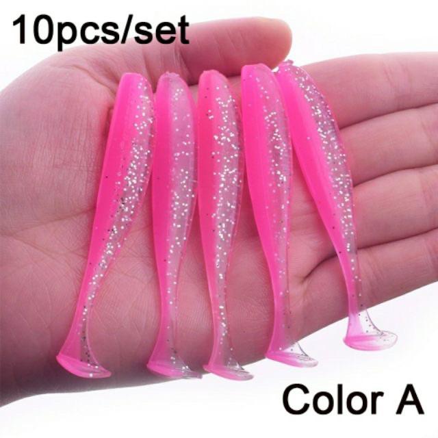 Combo 5 Con Mồi Lure Câu Cá Giả Mềm