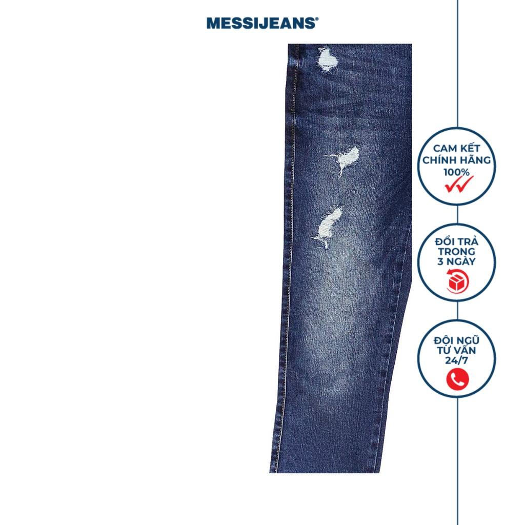 Quần jeans lửng nữ kiểu ống ôm MESSI SJW-746-18