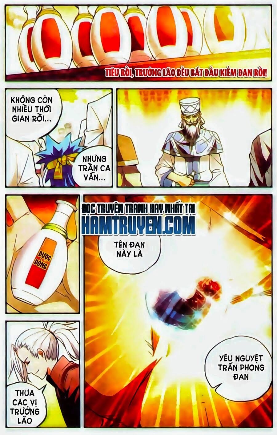 đấu phá thương khung tiền truyện truyền kỳ dược lão chapter 10 11