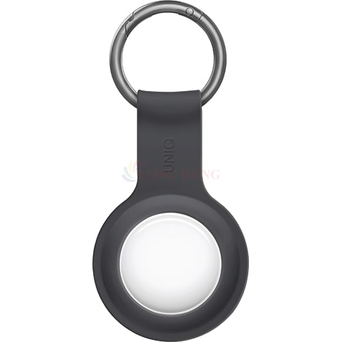 Bao da Uniq Lino Airtag UNIQ-AIRTAGBUN-LINOGRY - Hàng chính hãng