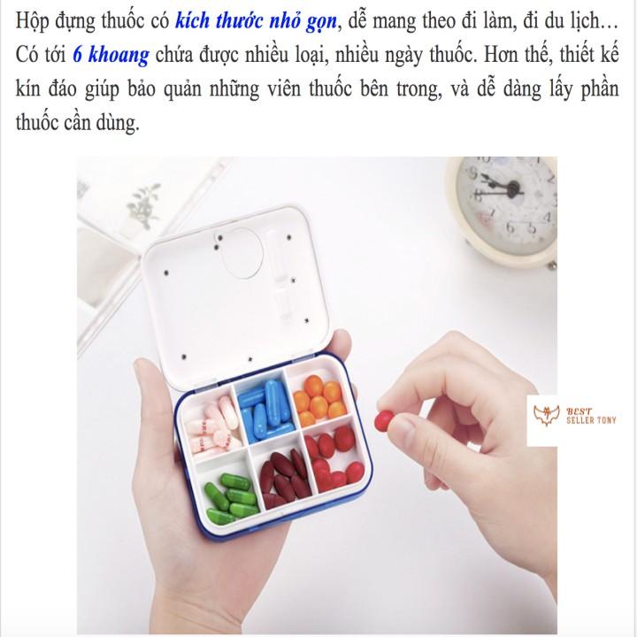 Hộp đựng thuốc viên hẹn giờ thông minh Tab Timer