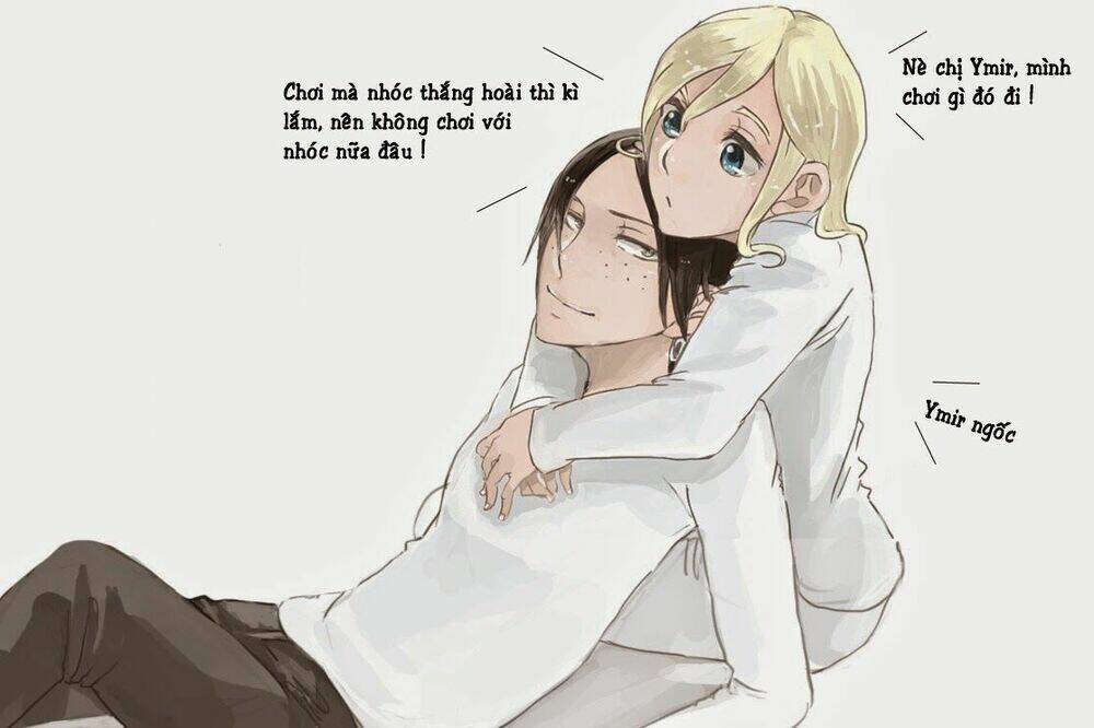 đại chiến titan - doujinshi về các cô gái chapter 24 4