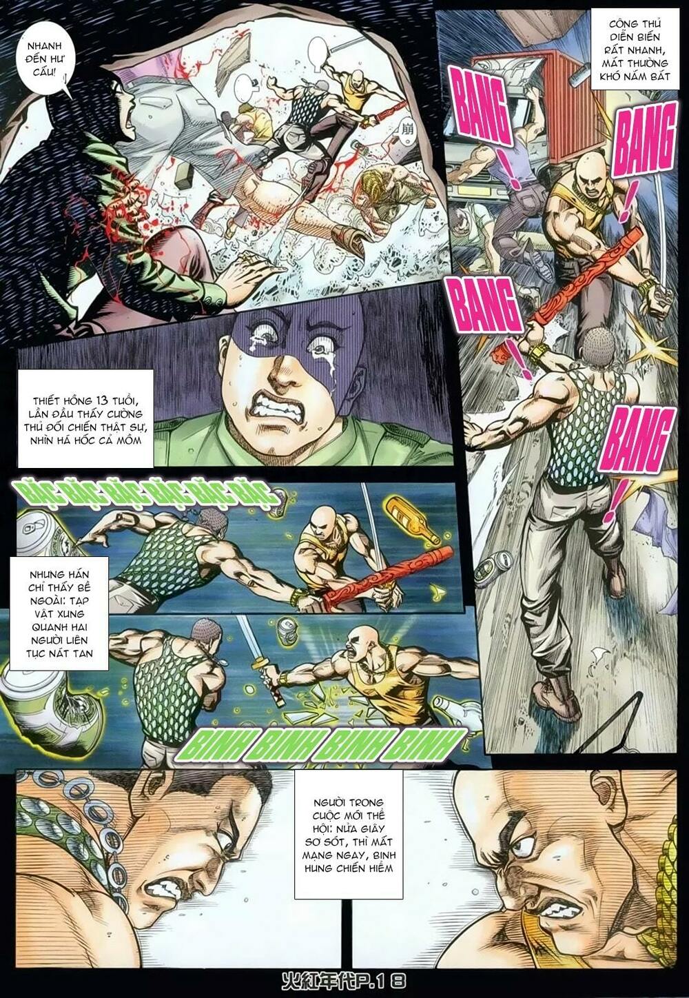 hỏa hồng niên đại hắc cốt đường chapter 141 16