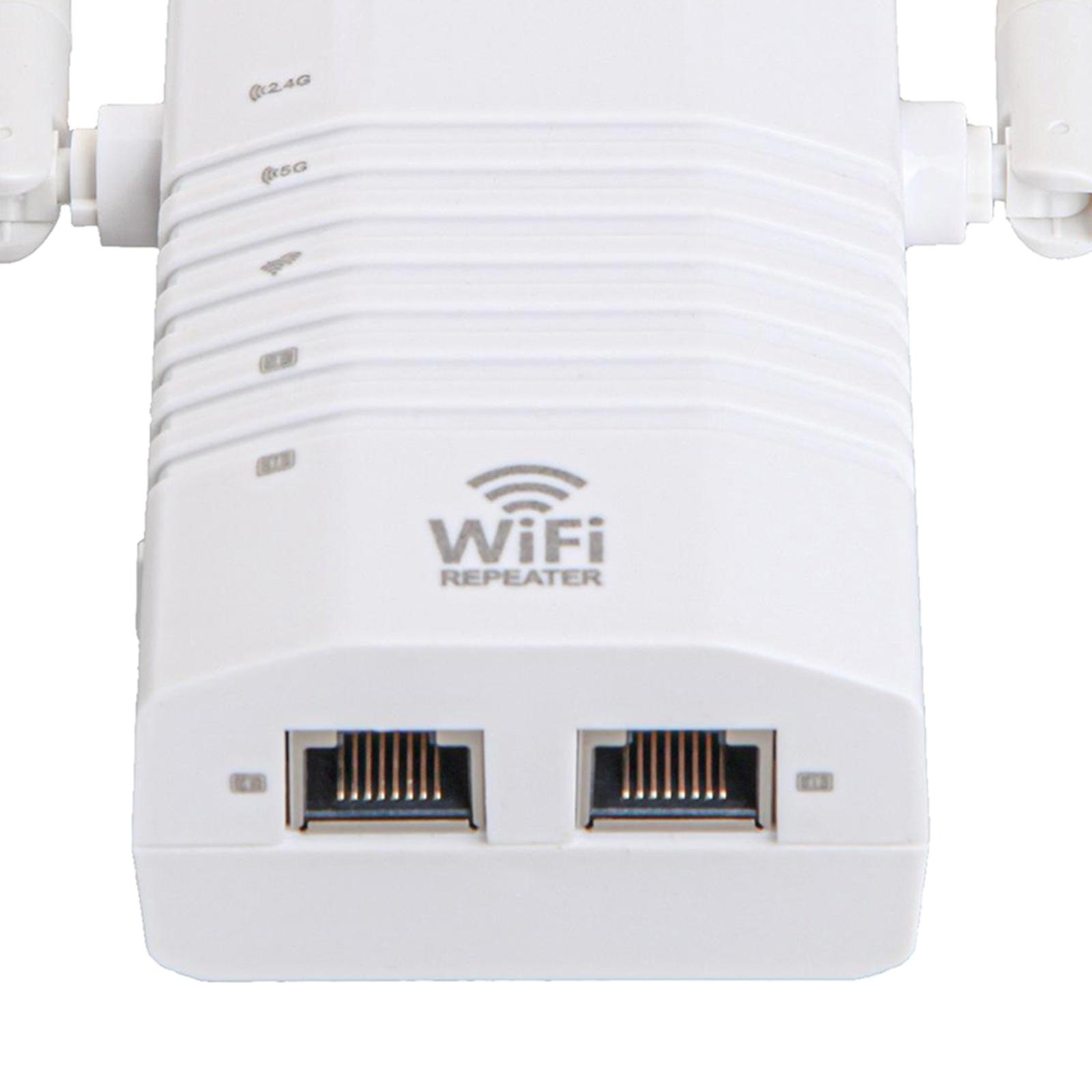WiFi Range Extender, 5GHz & 2.4GHz Dual Band 1200Mbps WiFi Wireless , Full Coverage WiFi Extender