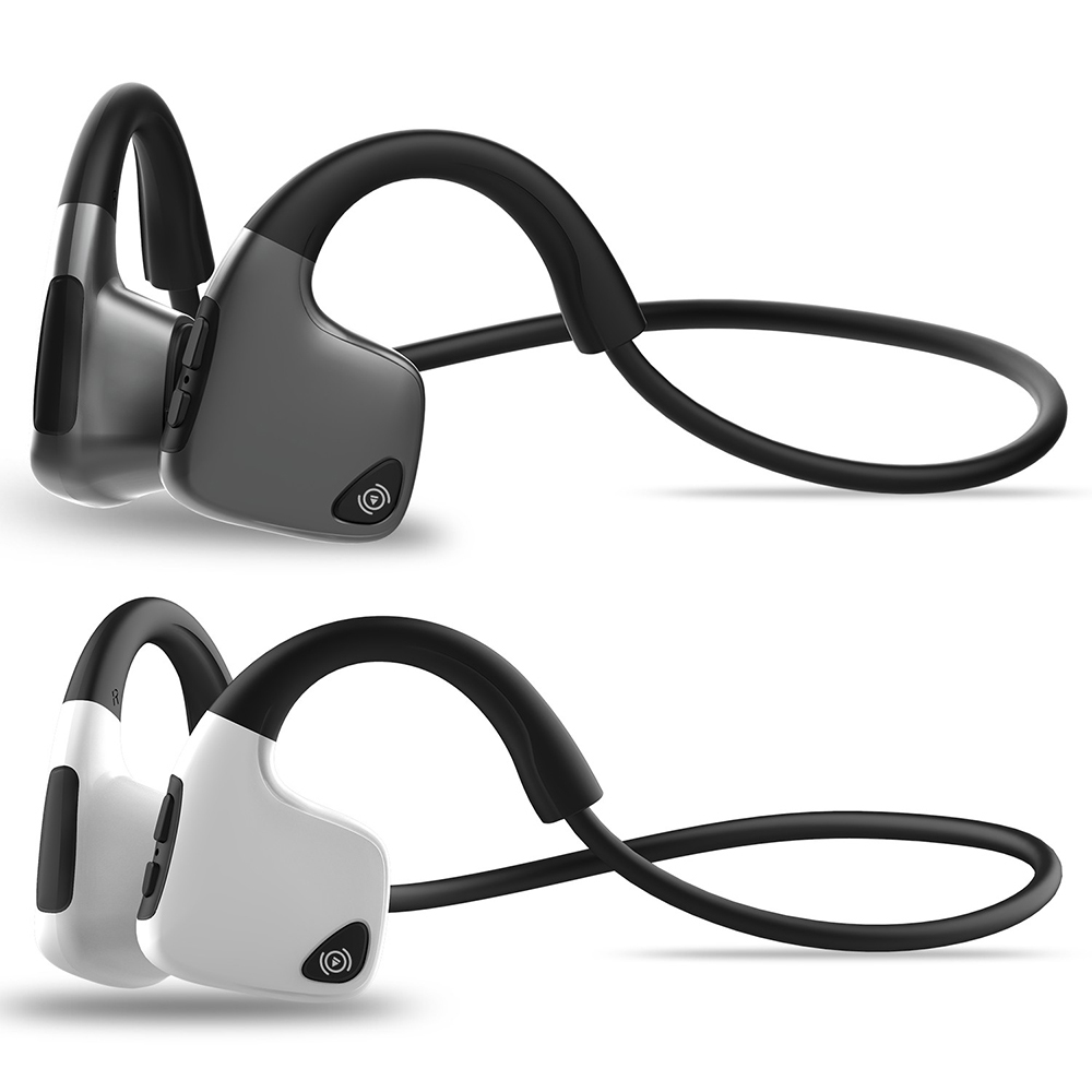 Tai nghe R9 Bone Conduction Bluetooth không dây 5.0 IPX5 Chống thấm nước có dây đeo cổ phù hợp cho thể thao ngoài trời