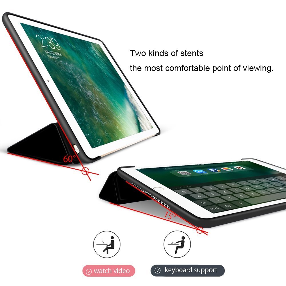 Bao da PKCB silicone dẻo - Smart cover dành cho iPad Pro 9.7 - Hàng Chính hãng