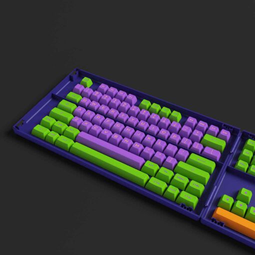 Bộ Set Keycap AKKO - EVA 01  (PBT Double-Shot/ASA profile/158 nút) - Hàng Chính Hãng