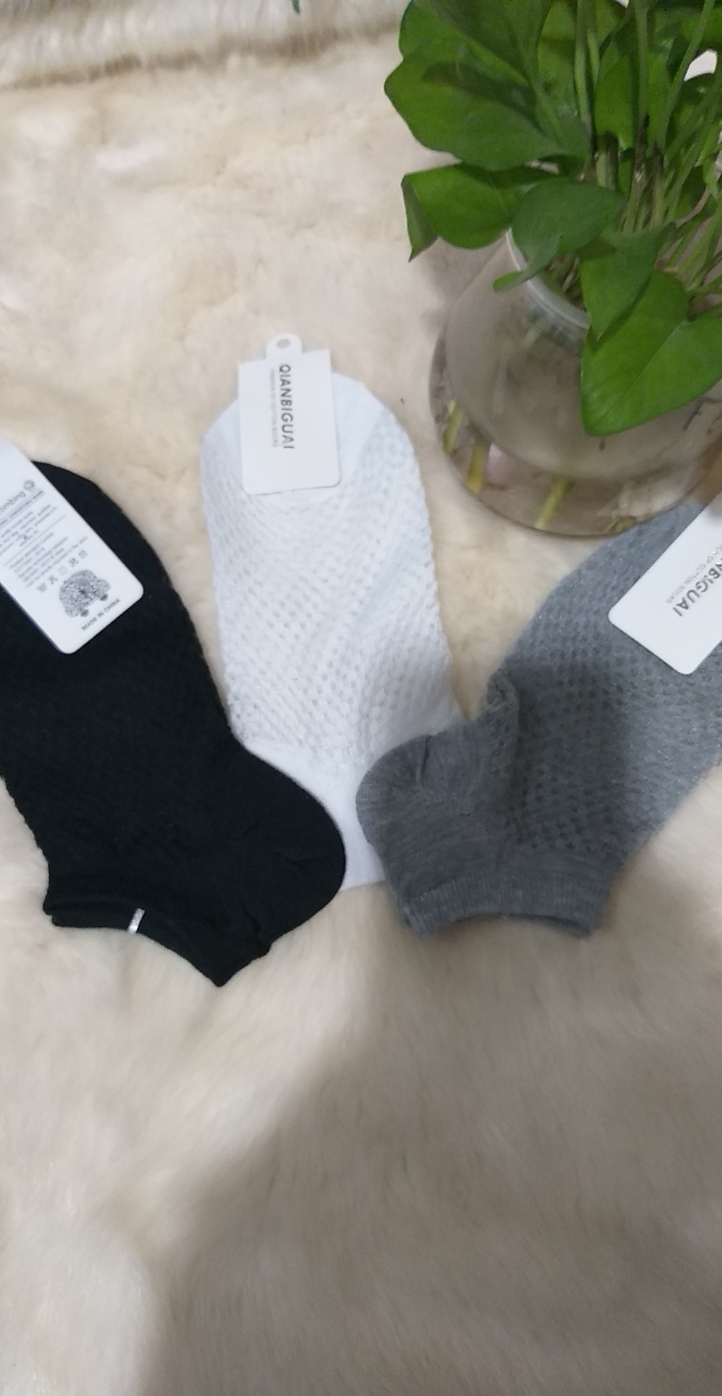 Combo 5 đôi tất lưới nam thông hơi, vớ nam thoáng khí kháng khuẩn