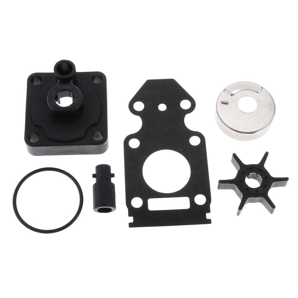 Outboard Water Pump Impeller Kit For Yamaha 9.9 HP 15HP 18HP 2 Stroke