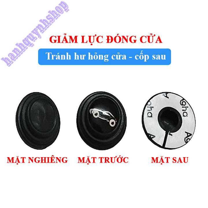 Nút giảm chấn, giảm lực đóng cửa ô tô