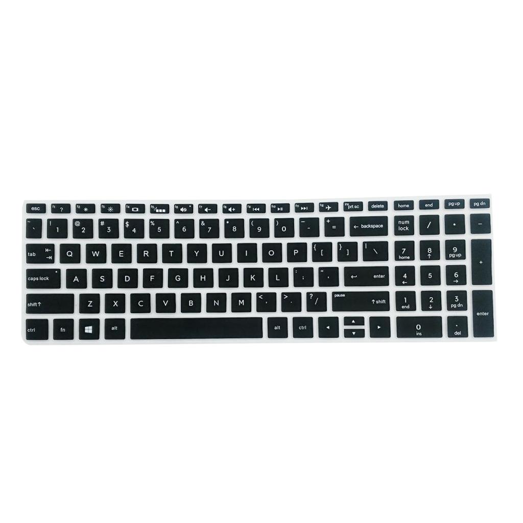 2 Pieces Silicone Laptop Notebook Keyboard Skin Cover For 15.6''BF Laptop