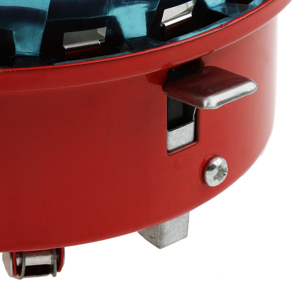 Portable Outdoor Stoves Camping Hiking Cooking Picnic BBQ Gas Burner Stove Stainless Steel Windproof