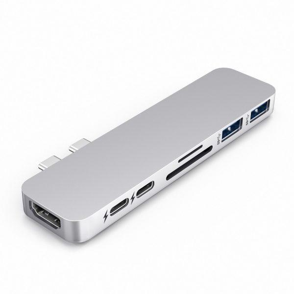 CỔNG CHUYỂN HYPERDRIVE DUO 7-IN-2 USB-C HUB FOR MB PRO/AIR GN28B - Hàng Chính Hãng