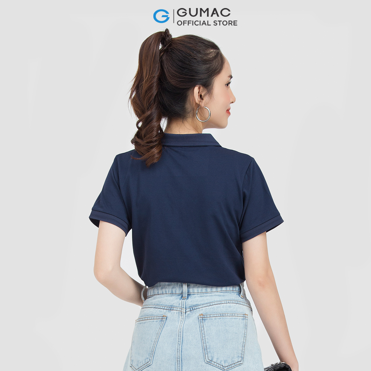 Áo polo nữ GUMAC ATC06013 phối bo