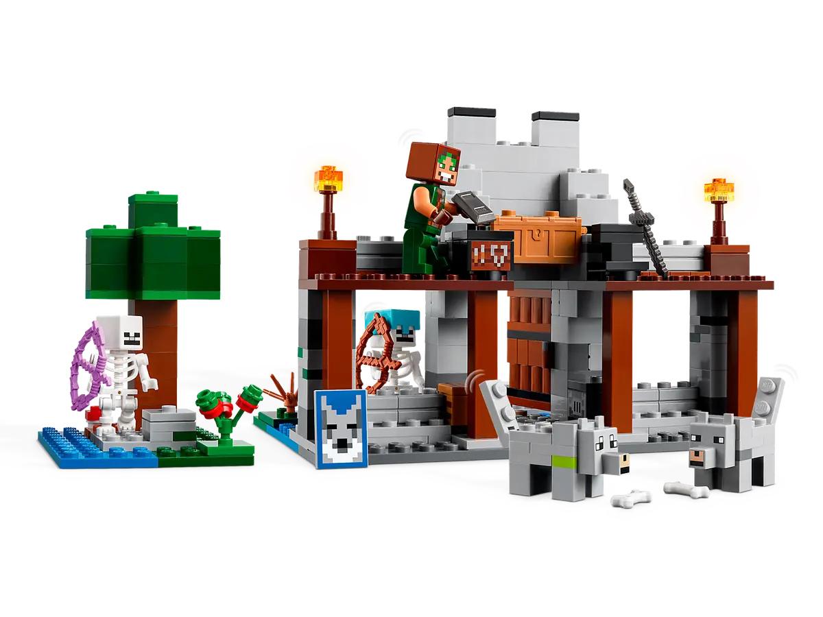 Đồ Chơi Lắp Ráp Tòa Thành Sói - The Wolf Stronghold - Lego Minecraft 21261 (312 Mảnh Ghép)