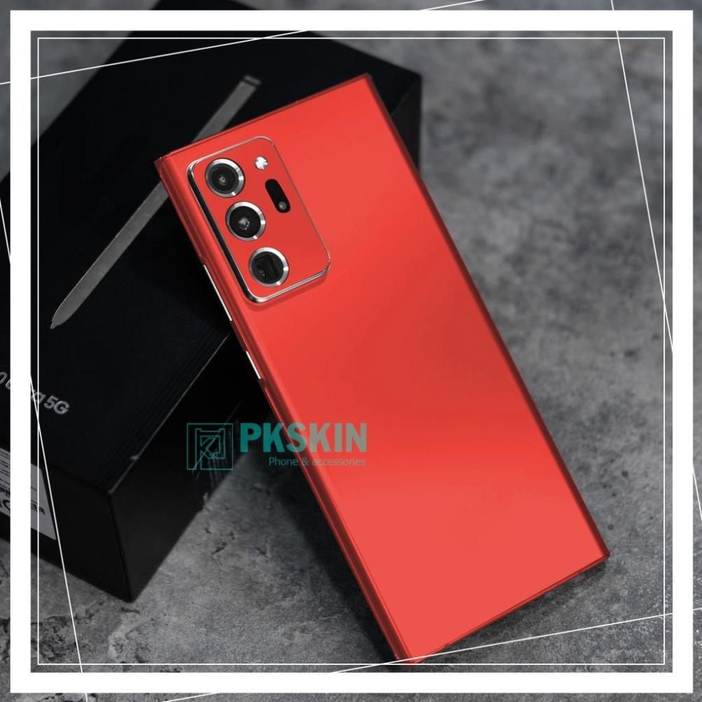 Miếng dán skin dành cho samsung Note 20 , Note 20 ultra full viền