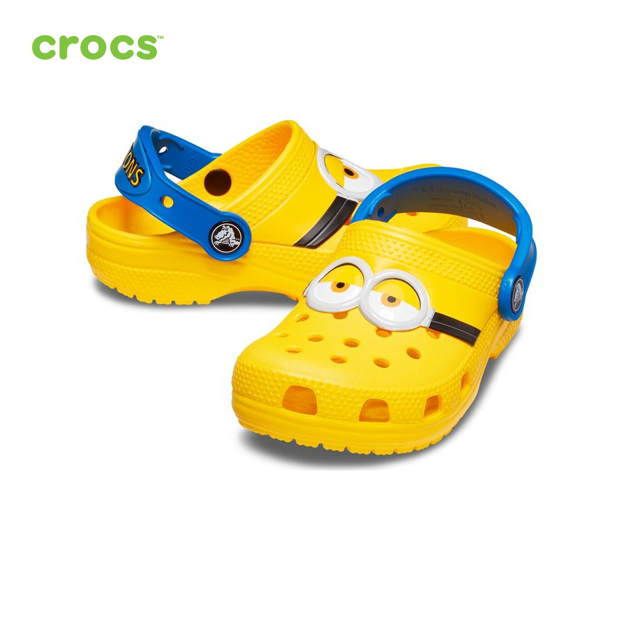 Giày lười trẻ em Crocs Funlab Classic Toddler I Am Minions - 206810-730
