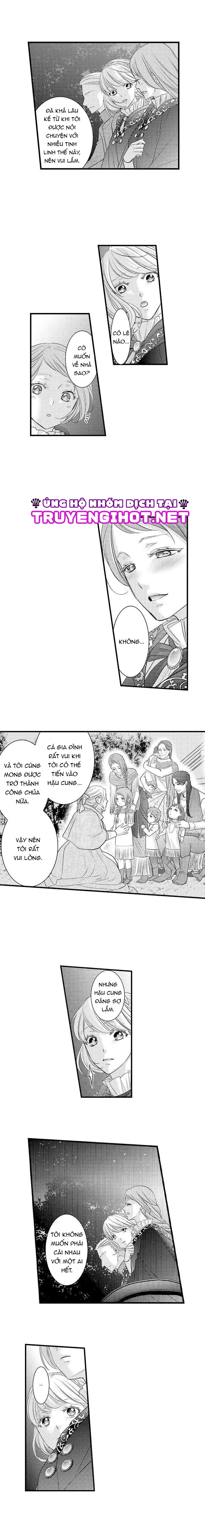 chuyển sinh vào thế giới khác ~ nếu muốn trở thành nữ hoàng hãy tìm cách để được hoàng đế sủng ái vào ban đêm chapter 28.1 4