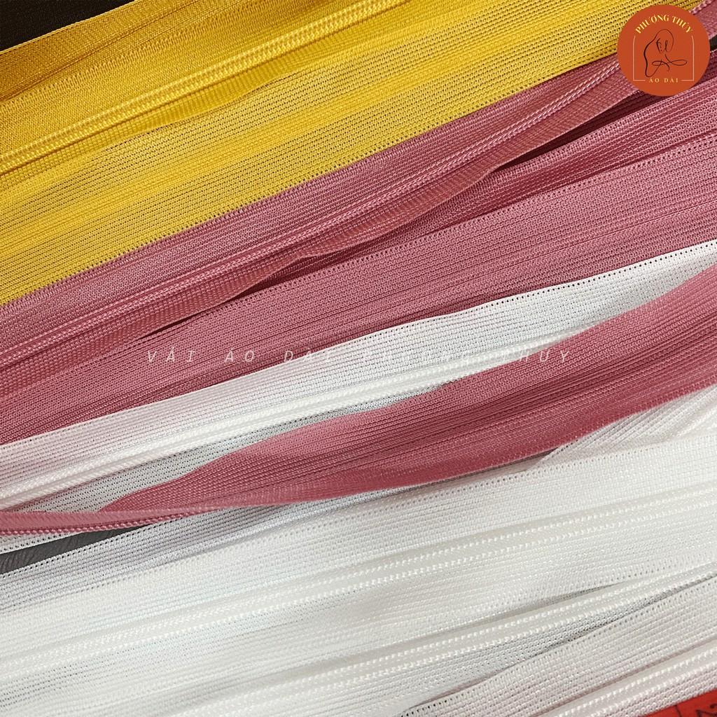 Khóa giọt lệ dài 60cm khóa kéo chắc chắn, mềm, trơn dễ may