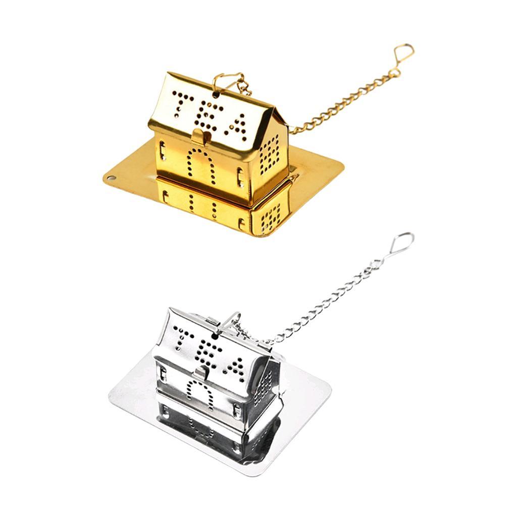 Stainless Steel Tea Ball Filter Tea infuser For Loosing Leaf Tea Silver