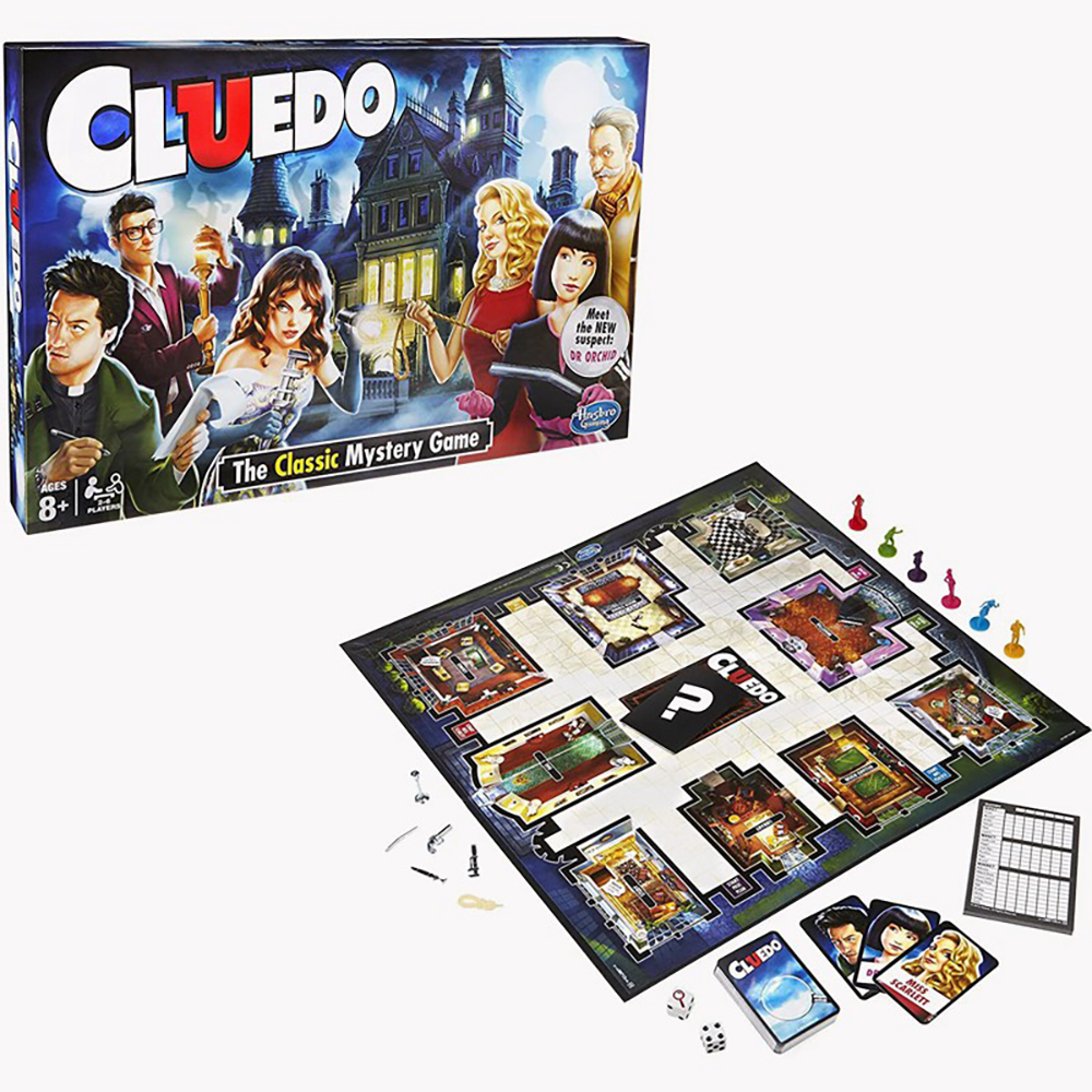 Bộ Board Game The Classic Mystery Game Cluedo Trò Chơi Phá Án Đỉnh Cao