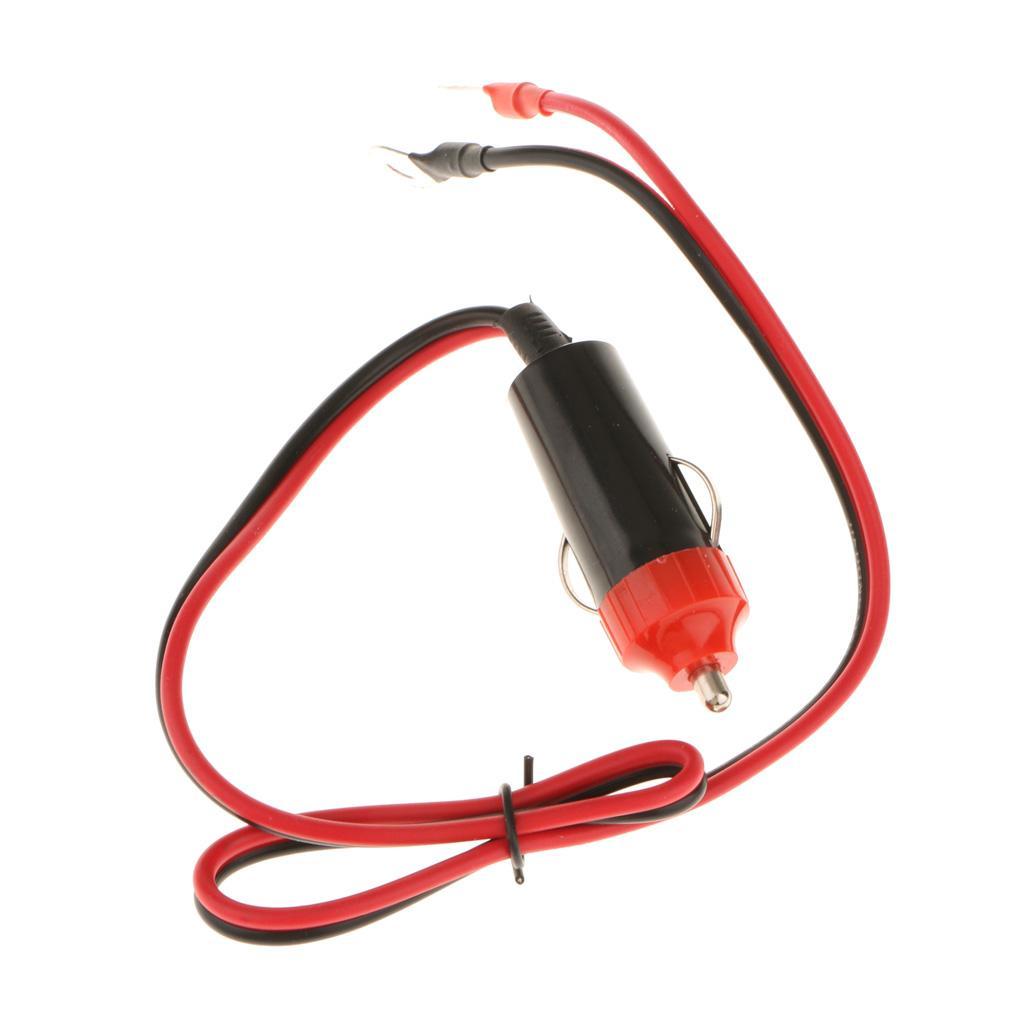 Plug Cable Car Inverter Adapter Wire 12V 10A