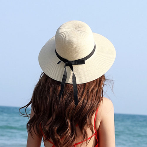 Nón cói đi biển, mũ cói panama, nón cói mềm chống nắng cực thoáng mát siêu đẹp MD14