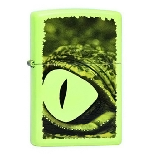 Bật Lửa Zippo 29414 Alligator Green Neon Yellow