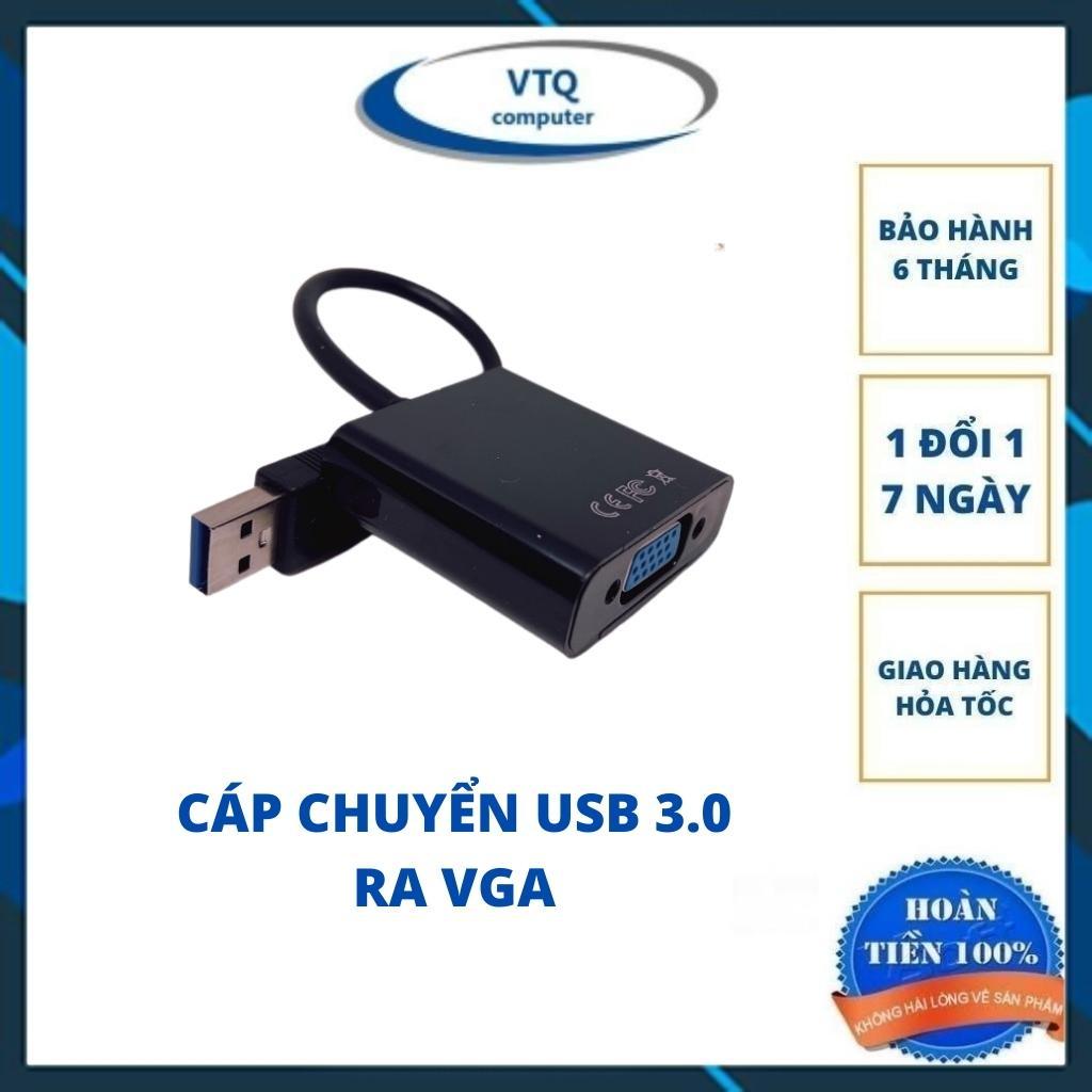 Đầu chuyển đổi usb 3.0 sang VGA 1080p cho laptop/pc/hdtv tương thích với windows xp 7/8/8.1/10