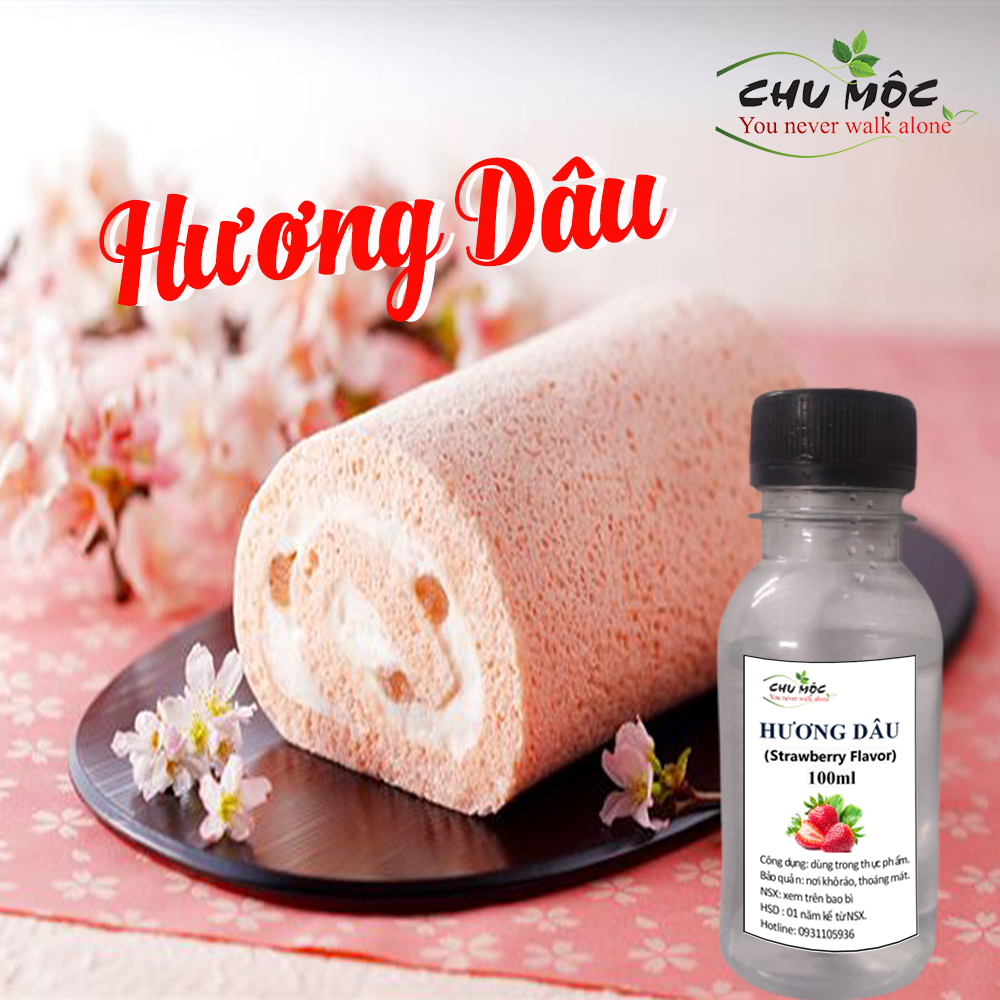 Hương dâu dạng lỏng (Strawberry Flavor)