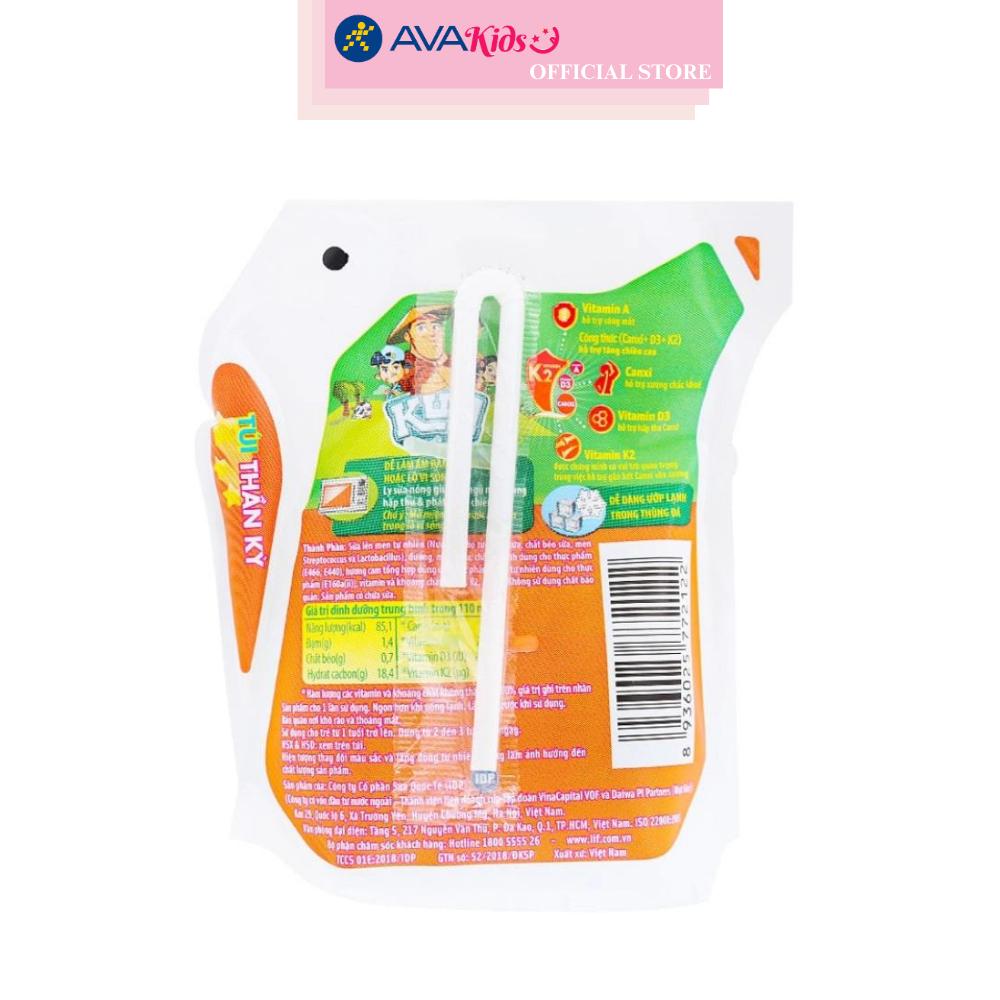 Sữa chua uống tiệt trùng LiF Kun vị cam 110 ml (từ 2 tuổi)