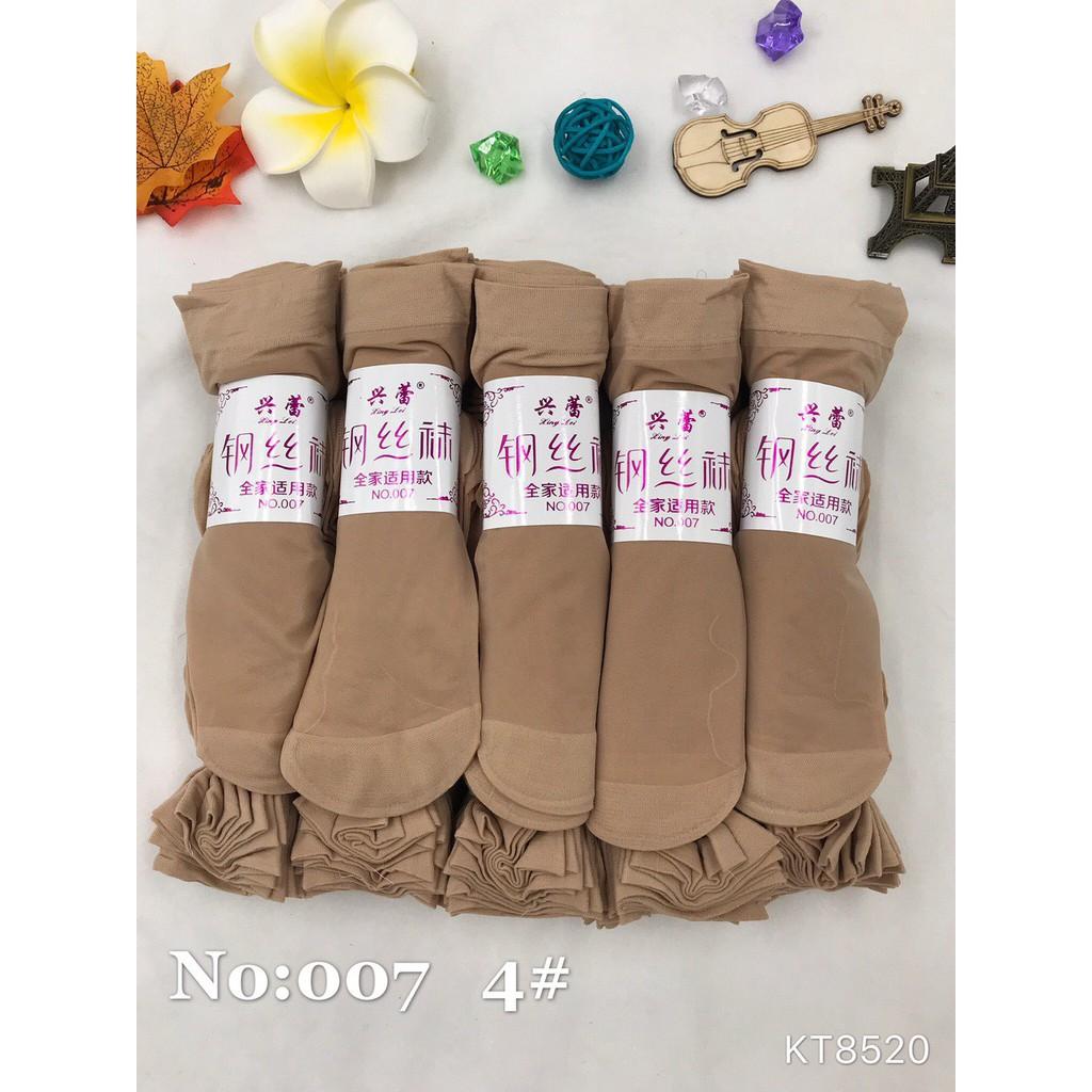 10 Đôi Tất Vớ Da Đi Nắng Chất Dày, Tất Nữ Da Đi Nắng Loại Tốt Dai, Khó Rách, Khó Xước