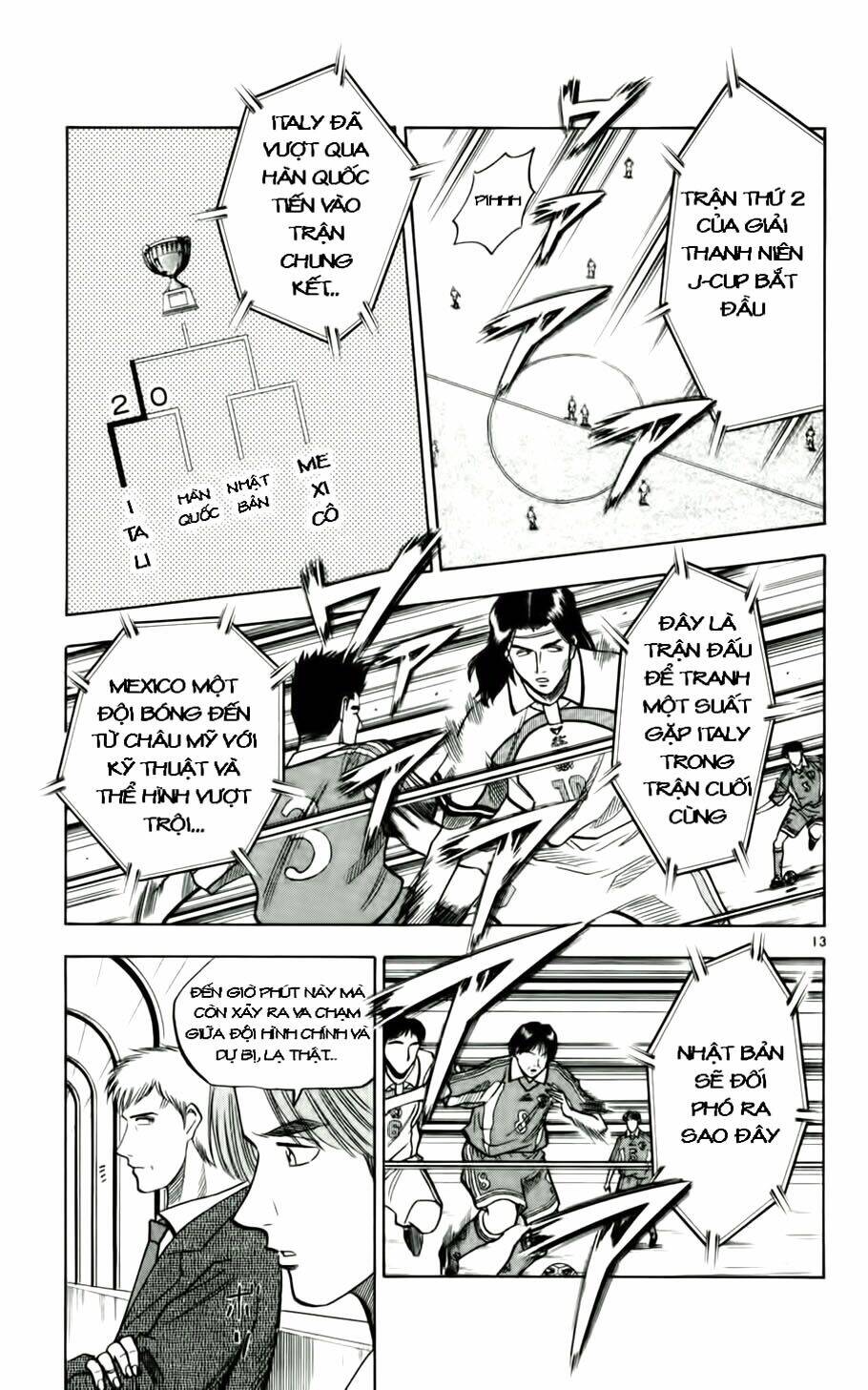 vũ điệu trên sân cỏ - fantasista chapter 59 13