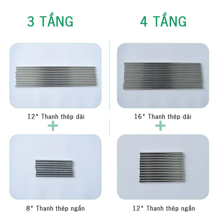 KỆ ĐỂ GIÀY, DÉP, XOONG NỒI - INOX ĐA NĂNG, GẤP GỌN, THÁO LẮP DỄ DÀNG