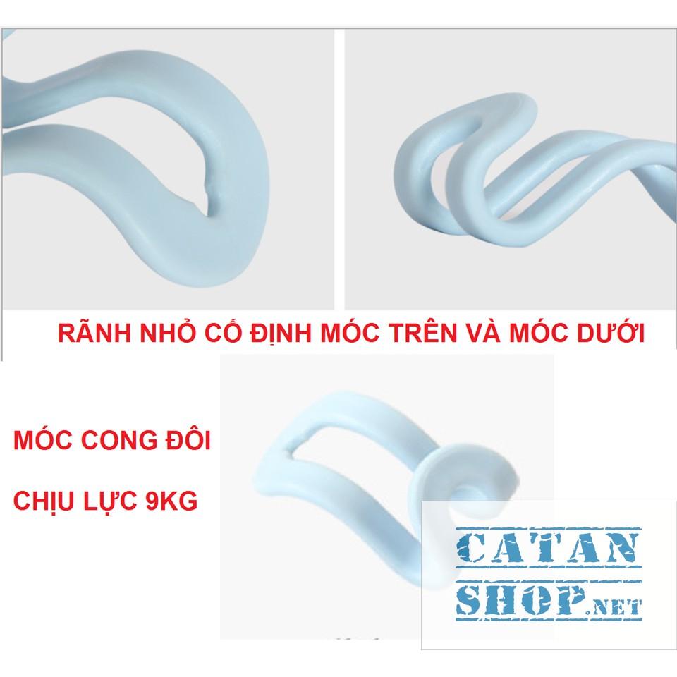 Combo 10 móc phụ tiết kiệm diện tích sử dụng cho tủ quần áo, móc áo mini đa năng Sắp Xếp Ngăn Tủ (giao màu ngẫu nhiên)