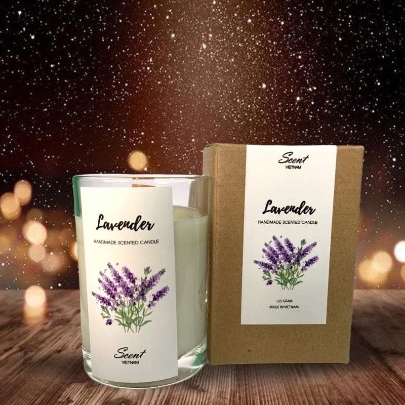 NẾN THƠM HOA OẢI HƯƠNG LAVENDER - SCENT VIỆT NAM