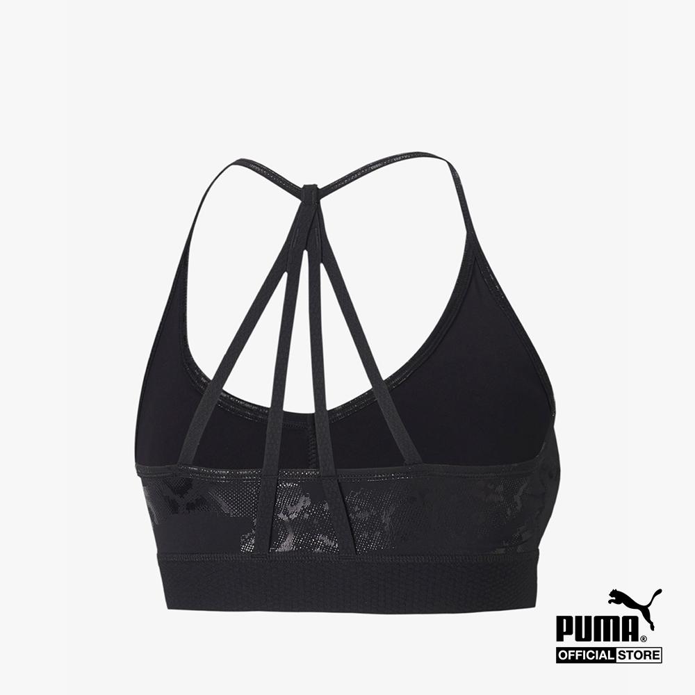 PUMA - Áo bra thể thao nữ Untamed Low Impact Training 520244-01