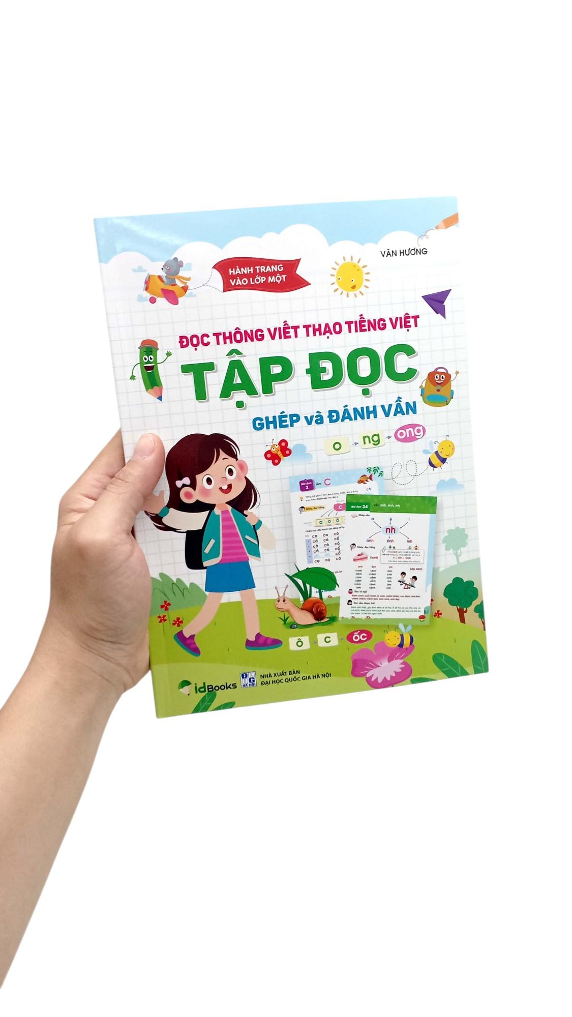 Sách - Hành Trang Vào Lớp 1-Đọc Thông Viết Thạo Tiếng Việt Tập Đọc Ghép Và Đánh Vần​​​​​​​