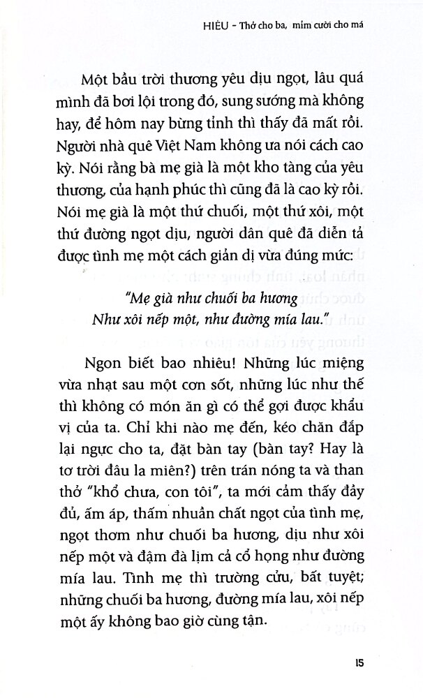 Hiếu - Thở Cho Ba, Mỉm Cười Cho Má - Thiền Sư Thích Nhất Hạnh (Tuệ Tri)