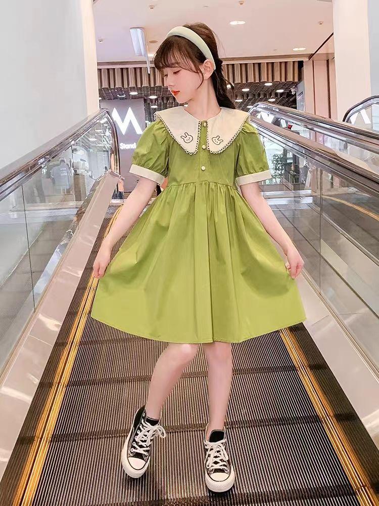 DIYIWEI Váy mùa hè cho bé gái 2023 Hàn Quốc Váy mùa hè cho trẻ em
